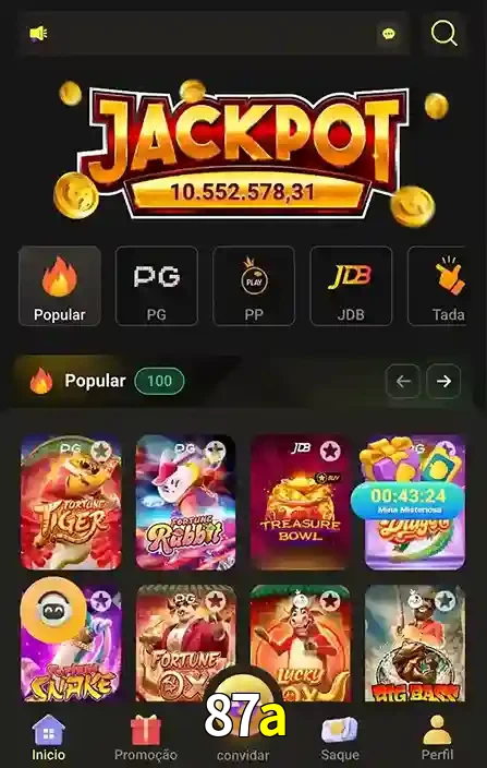 Promoções Especiais no 87a App
